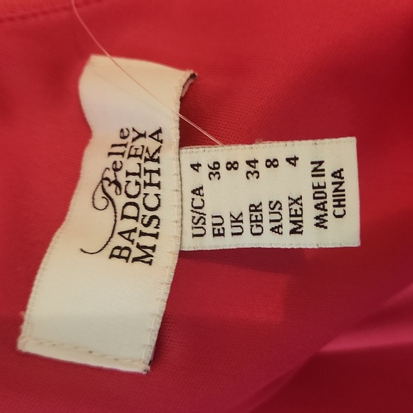 Size 4 Badgley Mischka Elegant Dress - Picture 5 of 5